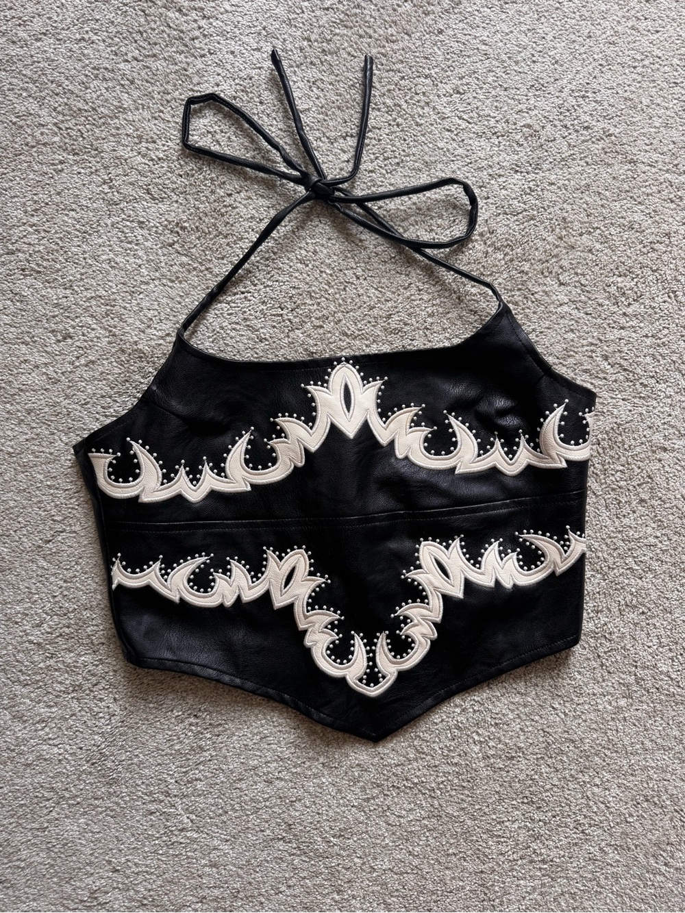 Jaded London halter crop 6